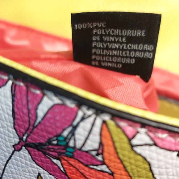 NWOT Trina Turk vegan leather butterfly and floral print handbag - Picture 11 of 12